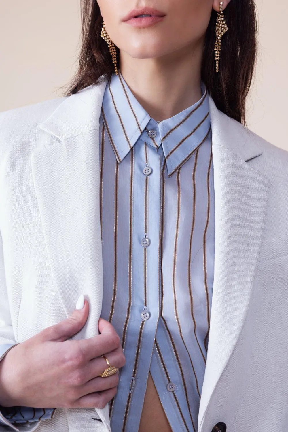 Monili Trim Blazer