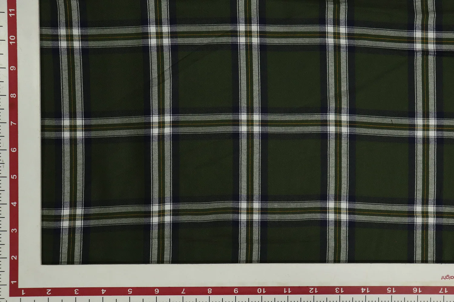 Multicolor Checks Yarn Dyed Twill Rayon Fabric