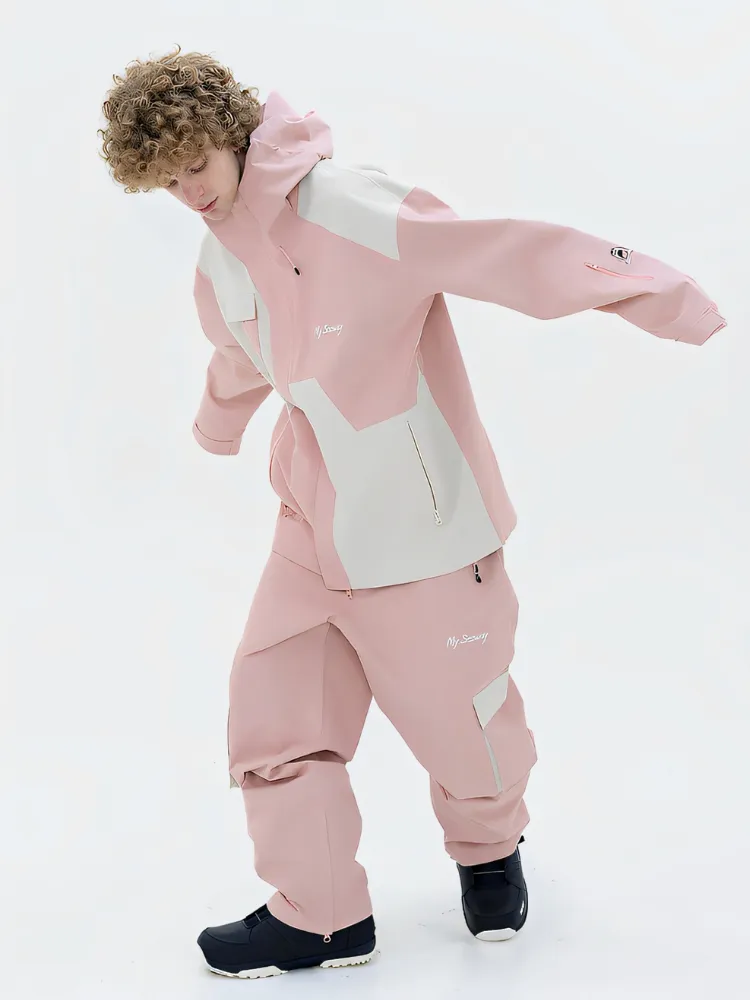 MYSNOWAY Icy Pink 3L Snow Pants - Men's