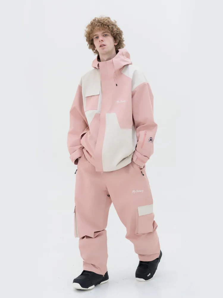 MYSNOWAY Icy Pink 3L Snow Pants - Men's