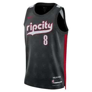 Nike Deni Avdija NBA Swingman Peak Plaid 24-25 City Edition Jersey