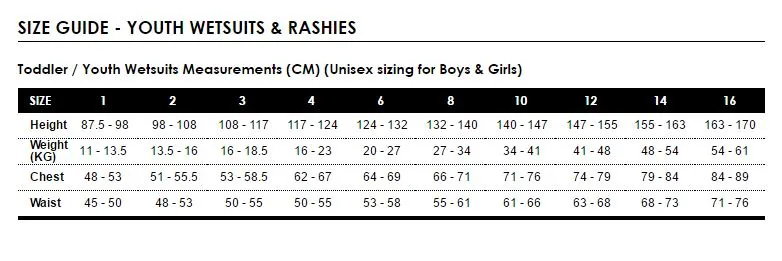 O'Neill youth rash top - graphite
