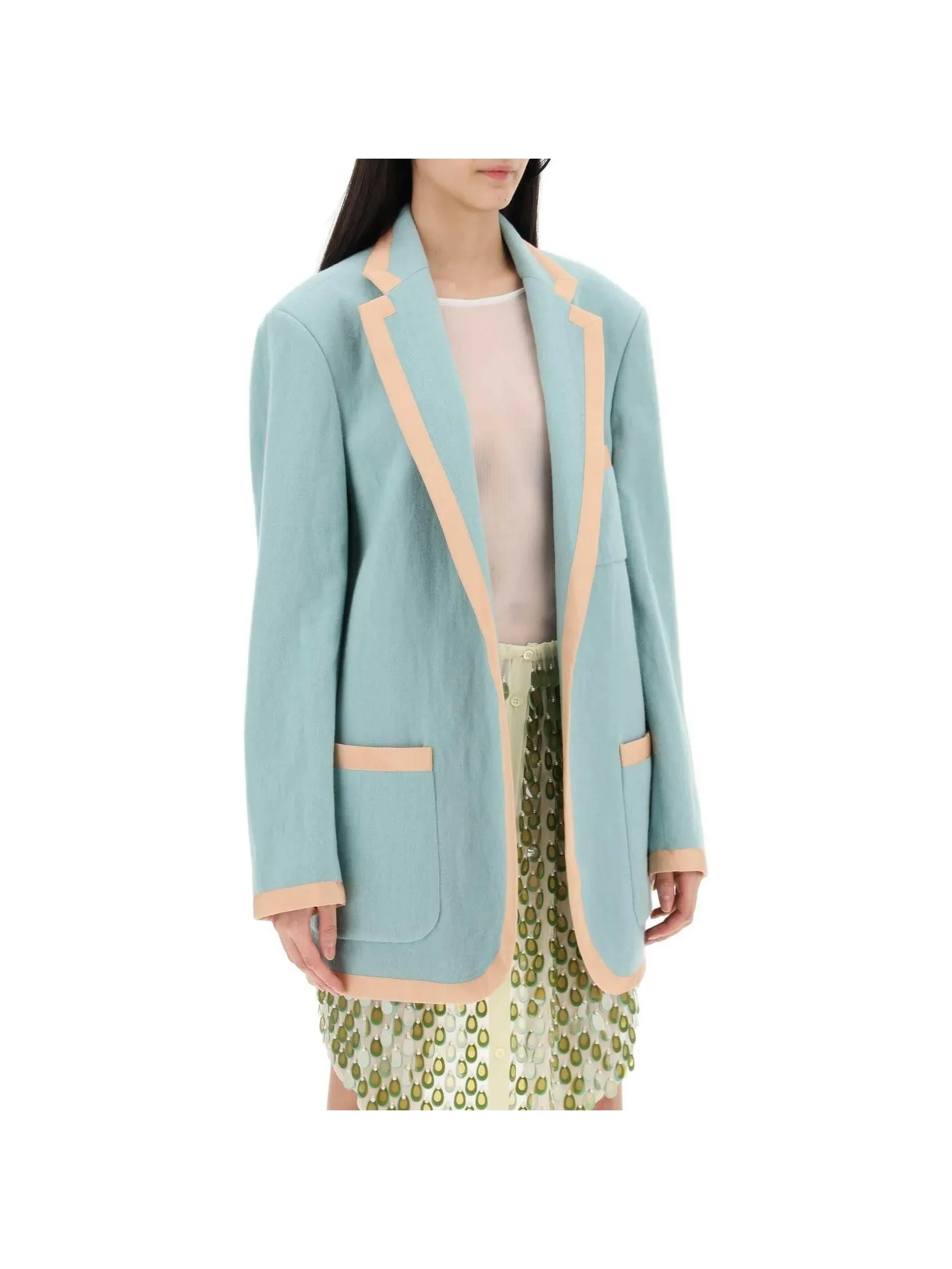 Oversized Blazer in Wool