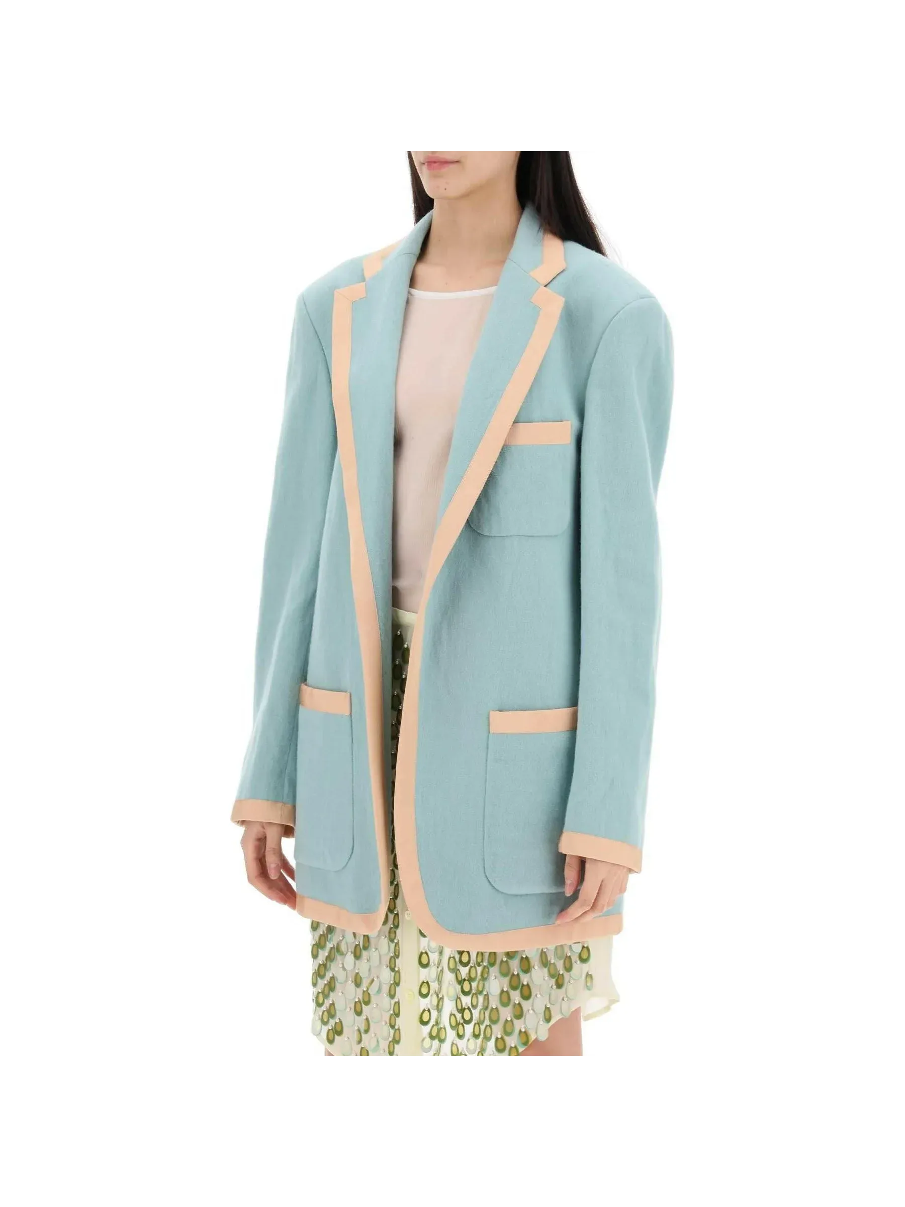 Oversized Blazer in Wool