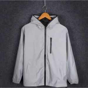 Reflective Windbreaker Jacket