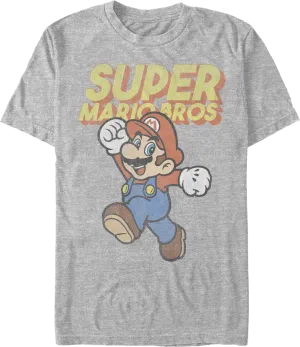 Retro Jump Super Mario Bros. T-Shirt