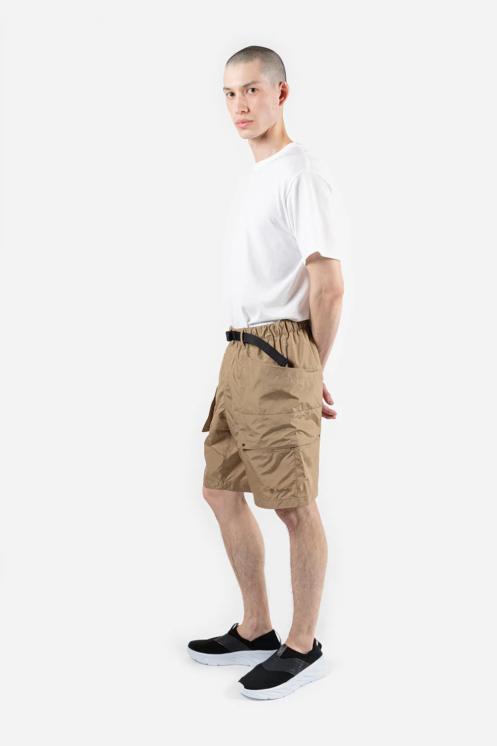 Rip-Stop Mount Cargo Shorts - Clay Beige