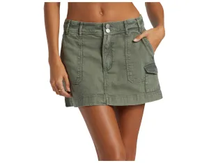 Roxy Roll With It Mini Cargo Skirt