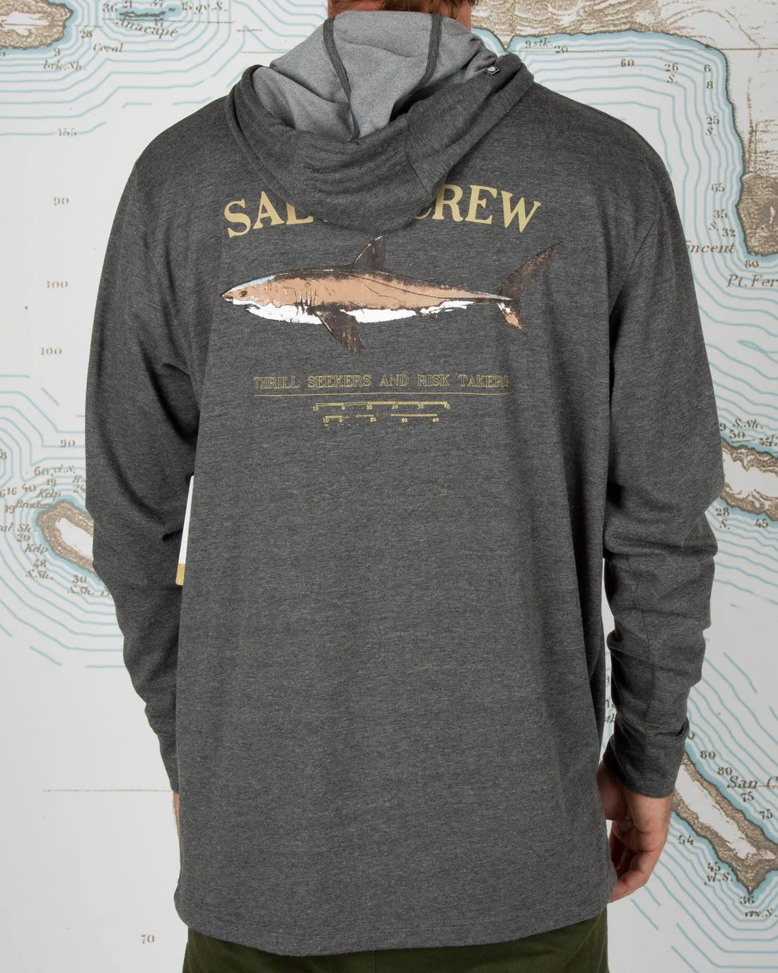 Salty Crew Bruce Hood Tech Tee