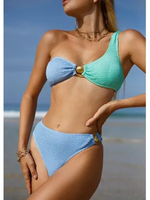Shell One Shoulder Bikini Sets