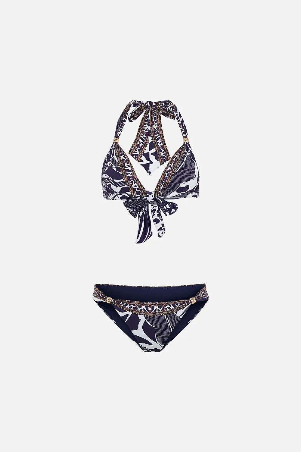 SOFT TIE BIKINI WITH TRIM WHERES YOUR HEAD AT