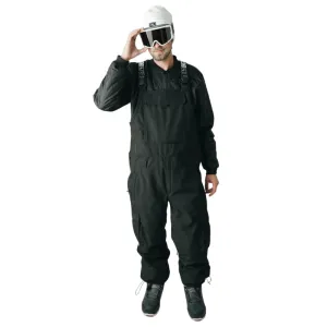 SOFTSHELL BIB PANTS - DARKSIDE