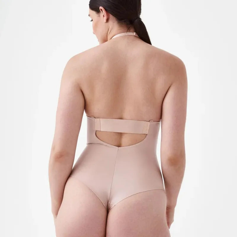 Spanx Suit Your Fancy Shaping Plunge Low-Back Thong Bodysuit