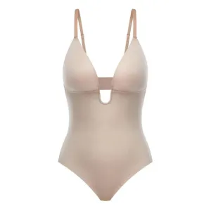 Spanx Suit Your Fancy Shaping Plunge Low-Back Thong Bodysuit