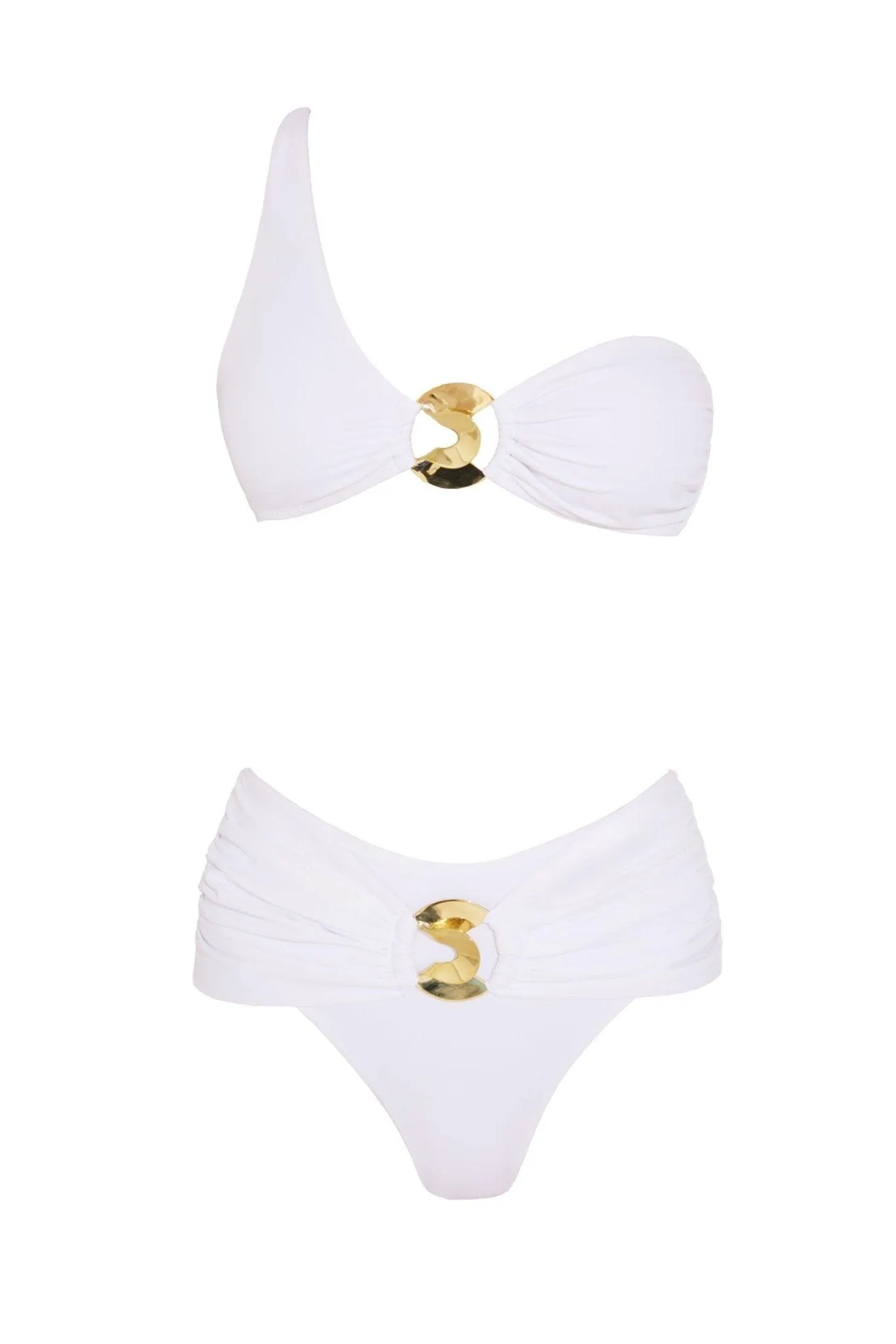 THE DASHULYAA - LILLA WHITE BIKINI SET