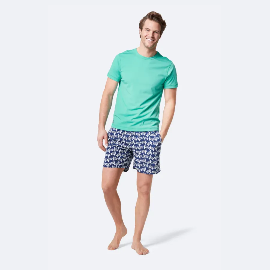 Tom & Teddy Mens Rash Tops Short Sleeves SMGSS - Spearmint