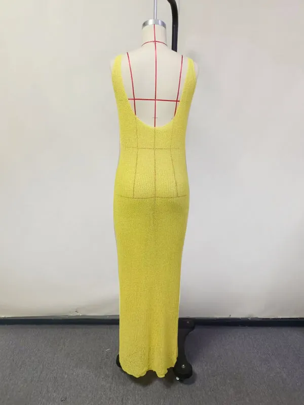 Trendy Cutout Sides Beach Dress for Poolside & Summer Getaways