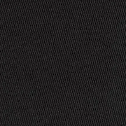 Ventana Twill by Robert Kaufman in Black