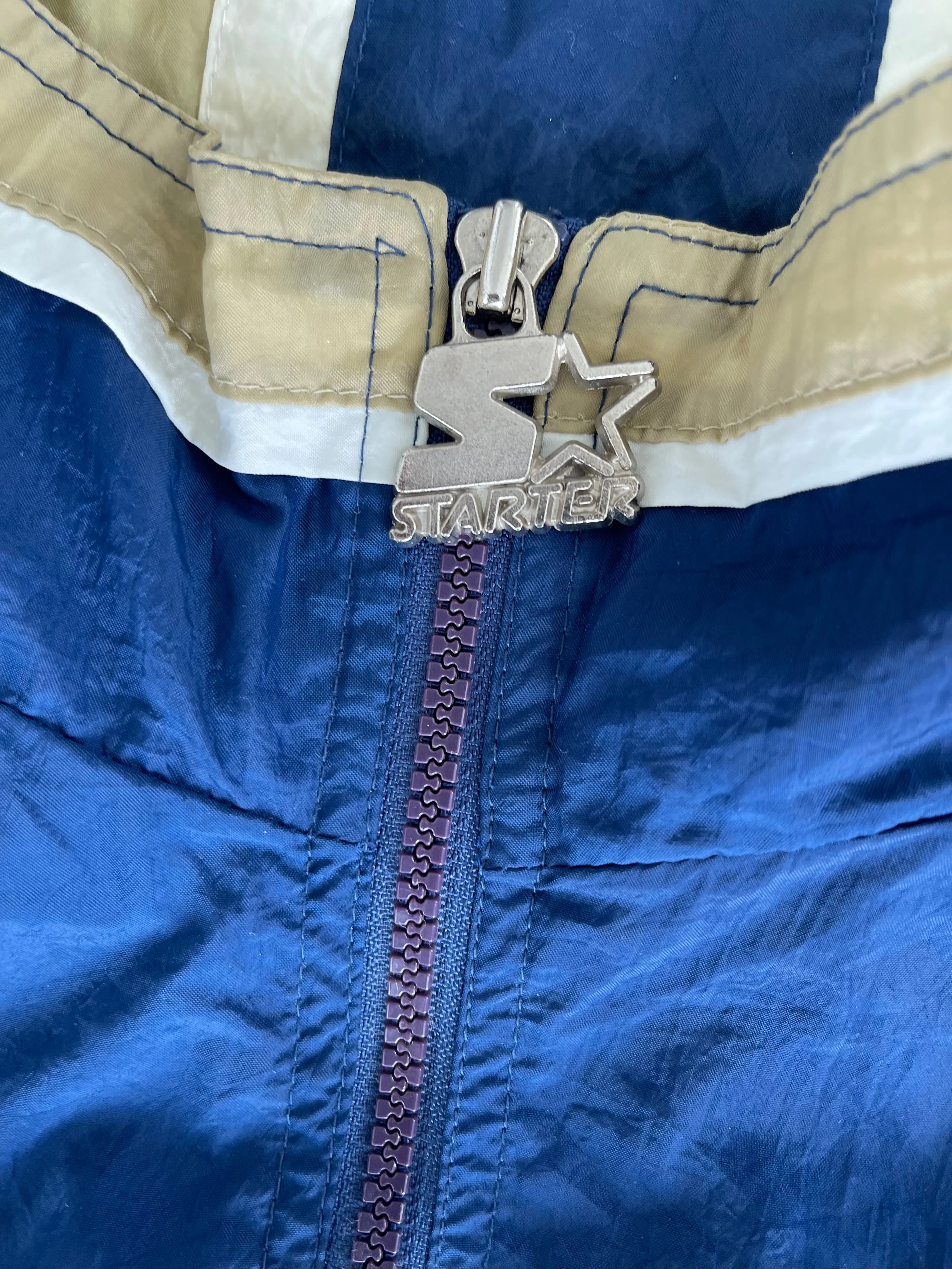 Vintage Starter Notre Dame Windbreaker Jacket XL