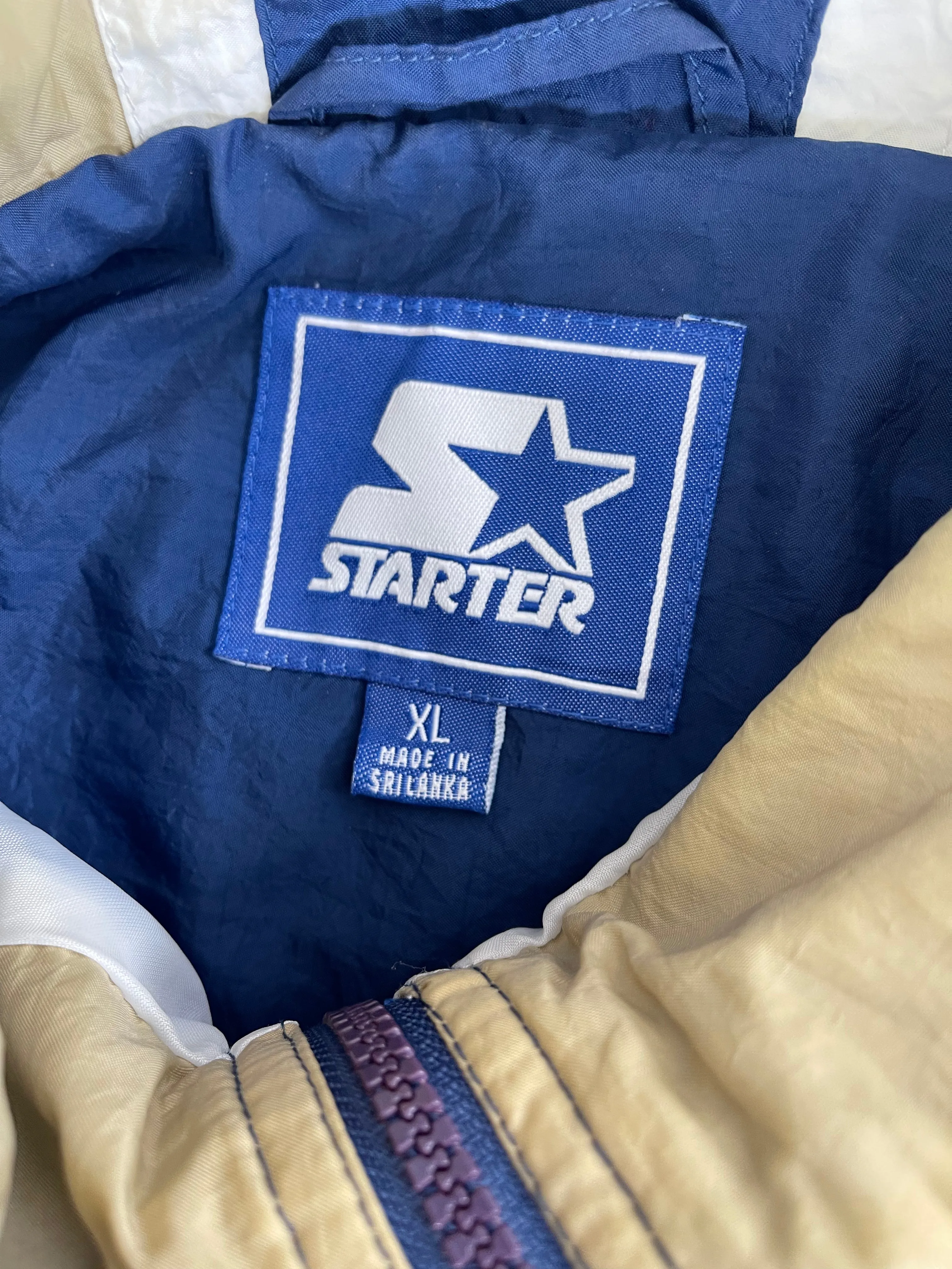 Vintage Starter Notre Dame Windbreaker Jacket XL