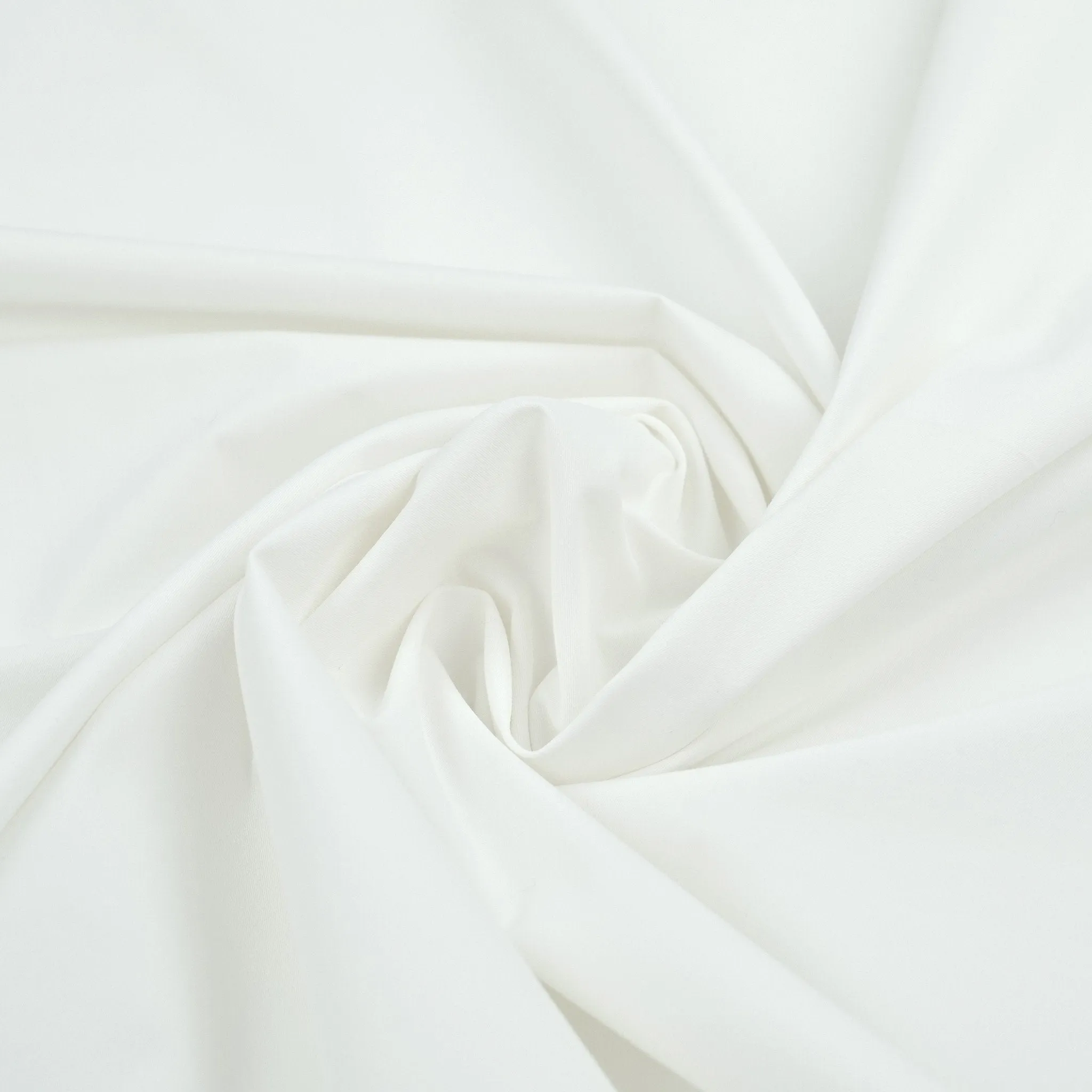 White Twill Stretch Fabric 98902
