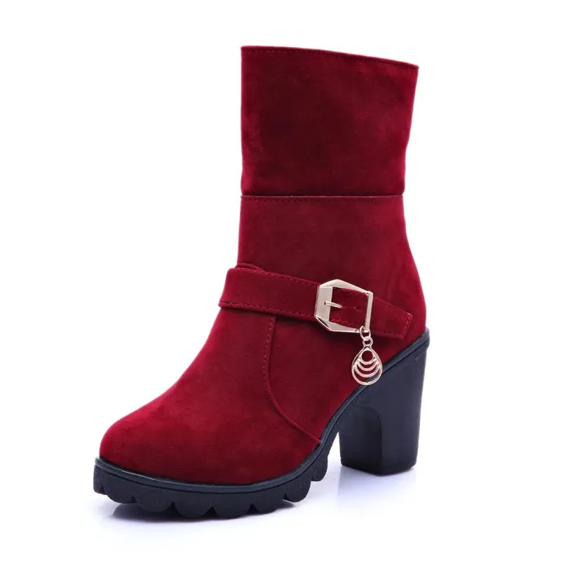 Women's Autumn/Winter Casual Warm Plush Fur Boots