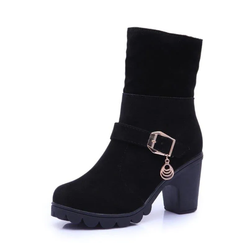 Women's Autumn/Winter Casual Warm Plush Fur Boots