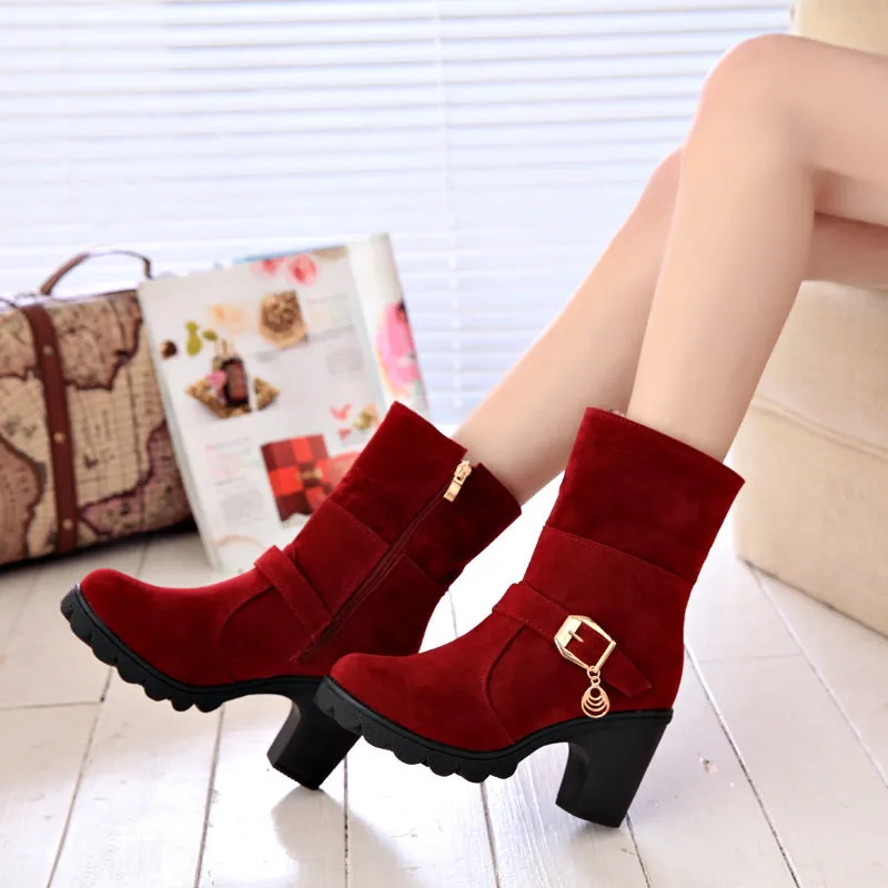 Women's Autumn/Winter Casual Warm Plush Fur Boots