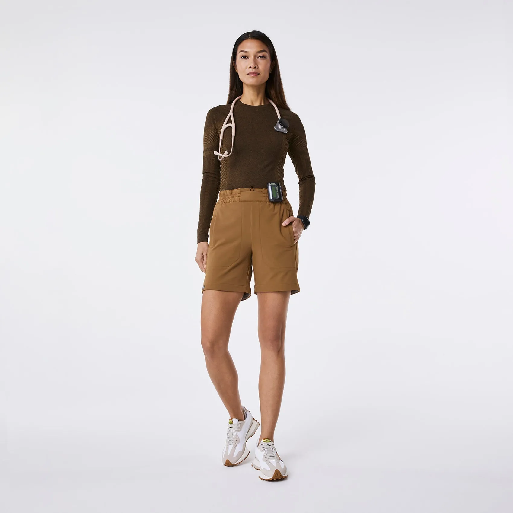 women's Earth High Waisted Indestructible Convertible - Tall Scrub Pant