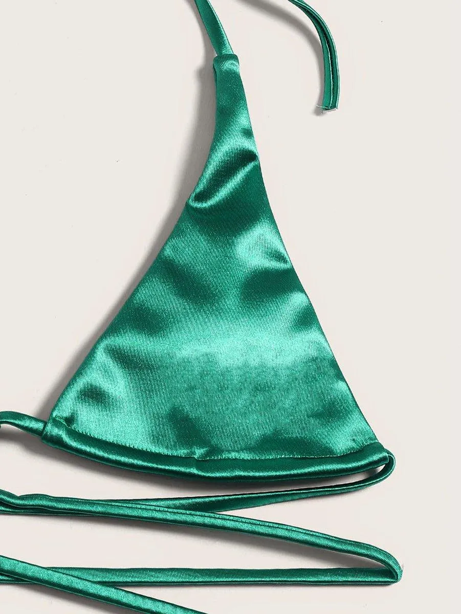 Women's Sexy Micro String Bikini Set - Two-Piece Swimwear for Beach & Pool