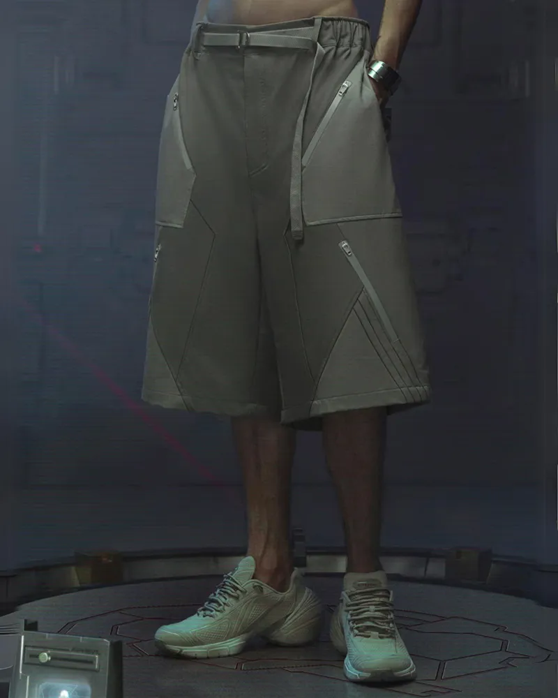 XIPHEVIL Cyberpunk Outfits Demiurge IV Suit Shorts