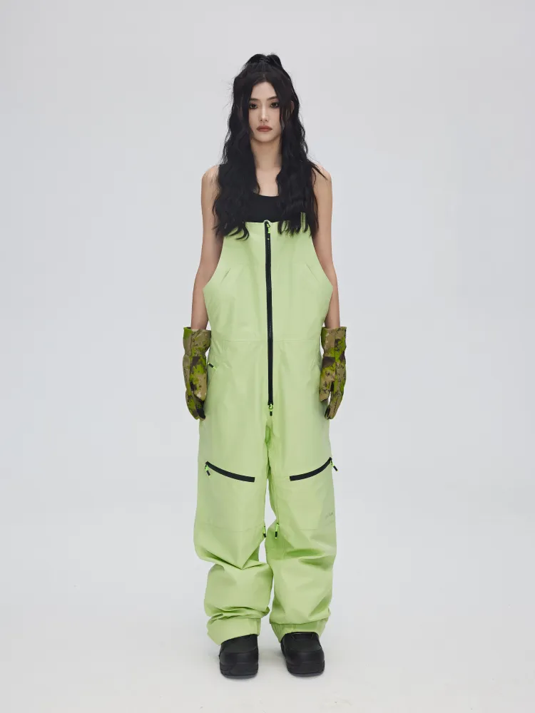 Yetisnow Apple Green Bib Pants - Women's