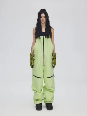 Yetisnow Apple Green Bib Pants - Women's