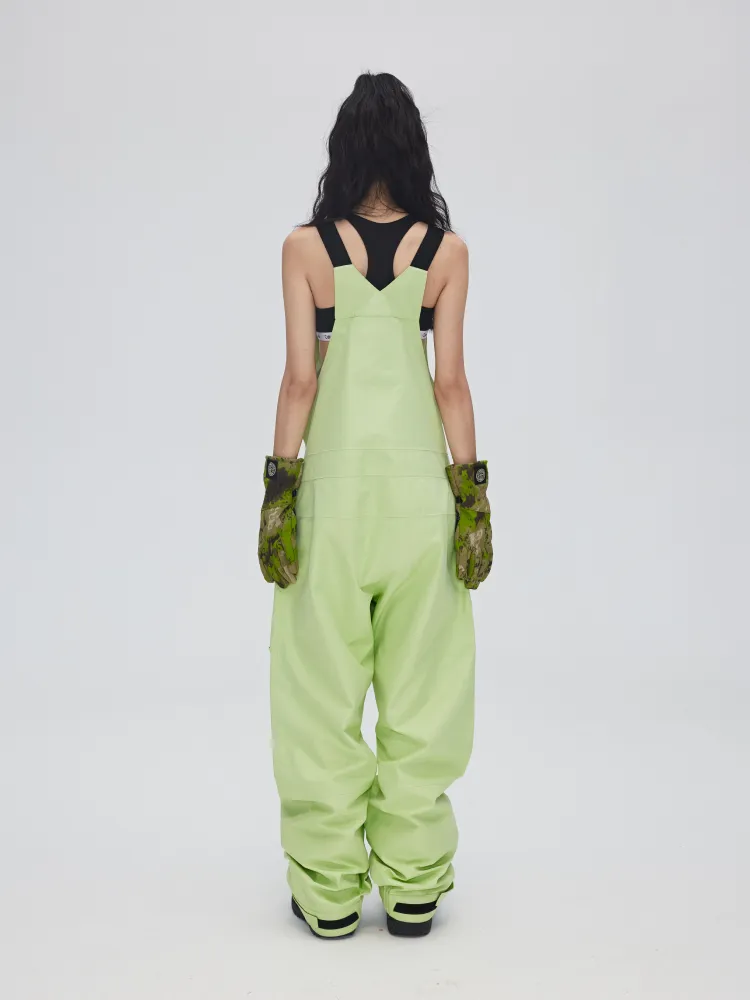 Yetisnow Apple Green Bib Pants - Women's